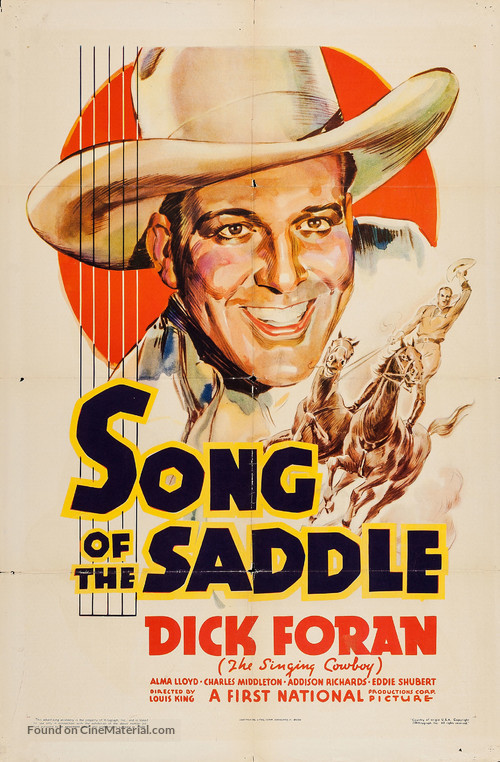 Song of the Saddle - Movie Poster