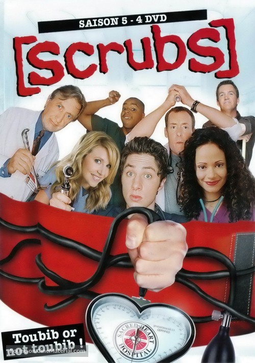 &quot;Scrubs&quot; - French DVD movie cover