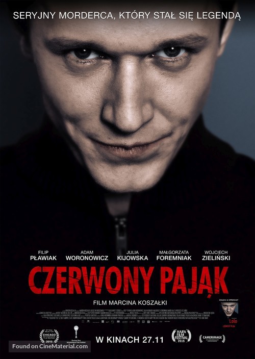 Czerwony pajak - Polish Movie Poster