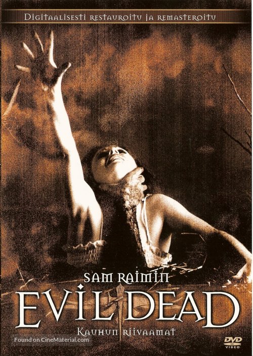 The Evil Dead - Finnish Movie Cover