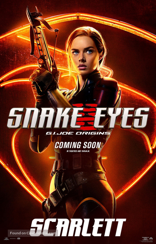 Snake Eyes: G.I. Joe Origins - International Movie Poster