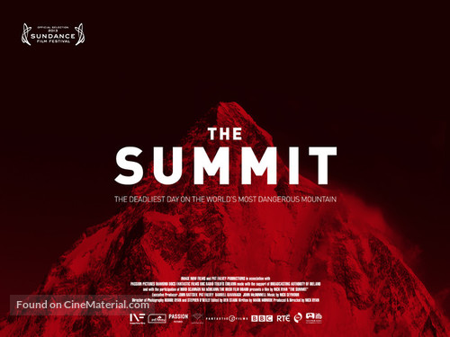 The Summit - British Movie Poster