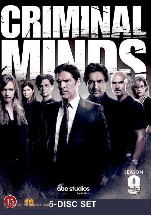 &quot;Criminal Minds&quot; - Danish DVD movie cover