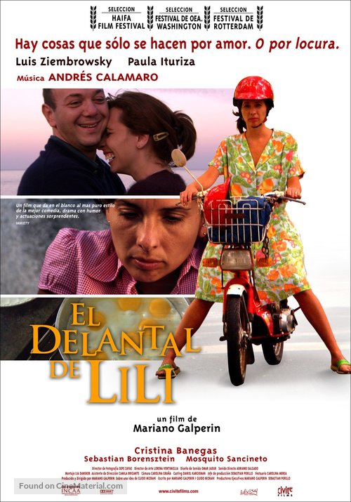 El delantal de Lili - Spanish Movie Poster