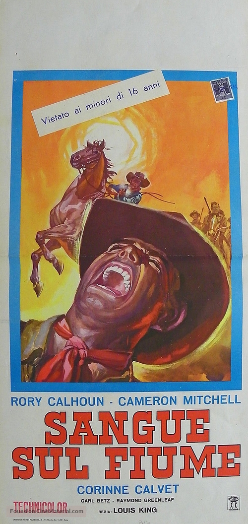 Powder River - Italian Movie Poster