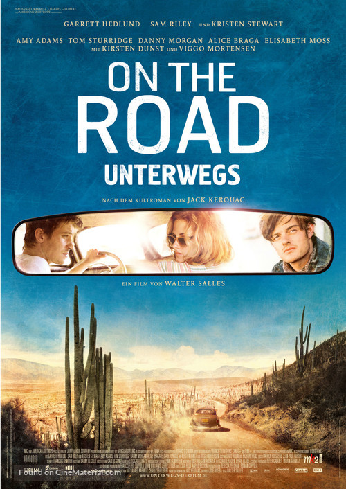 On the Road - German Movie Poster