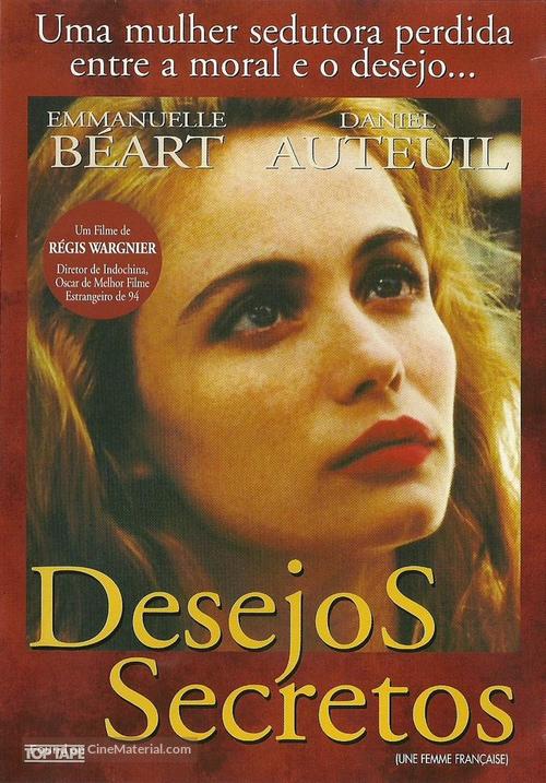 Une femme française (1995) Brazilian movie cover