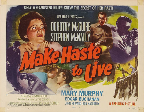 Make Haste to Live - Movie Poster