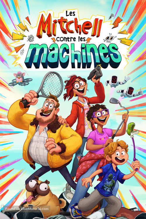 The Mitchells vs. the Machines - French Video on demand movie cover