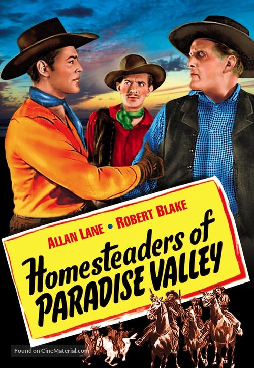 Homesteaders of Paradise Valley - DVD movie cover