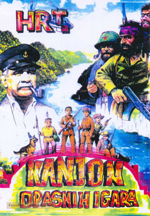 Kanjon opasnih igara - Croatian Movie Poster