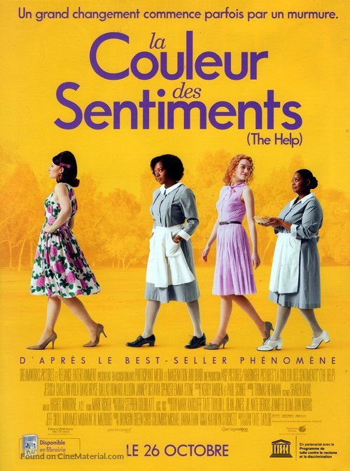 The Help - French Movie Poster