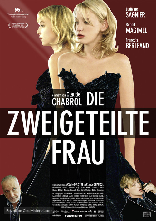 La fille coup&eacute;e en deux - German Movie Poster