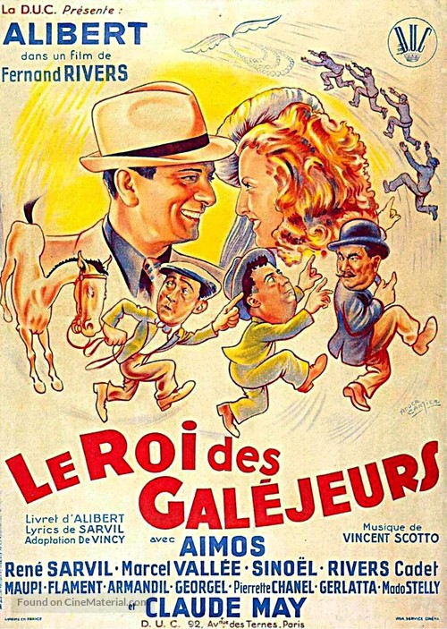 Le roi des gal&eacute;jeurs - French Movie Poster