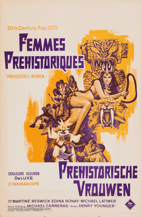 Slave Girls - Belgian Movie Poster