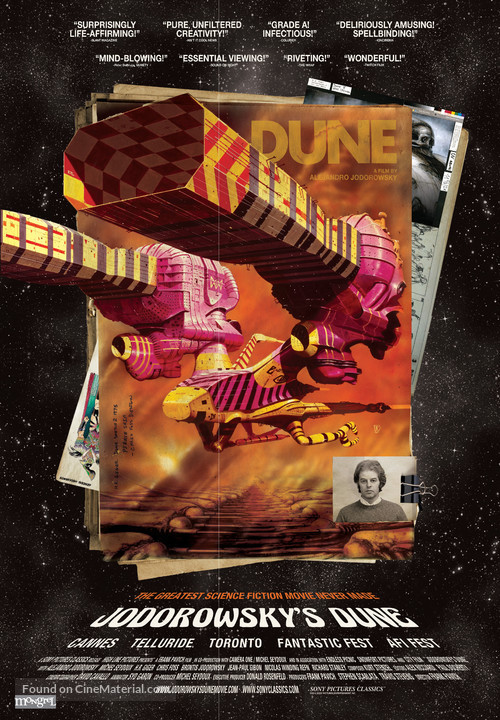Jodorowsky&#039;s Dune - Canadian Movie Poster