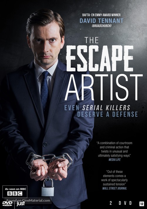 &quot;The Escape Artist&quot; - Dutch DVD movie cover