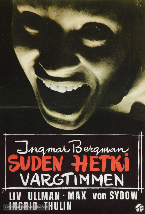 Vargtimmen - Finnish Movie Poster