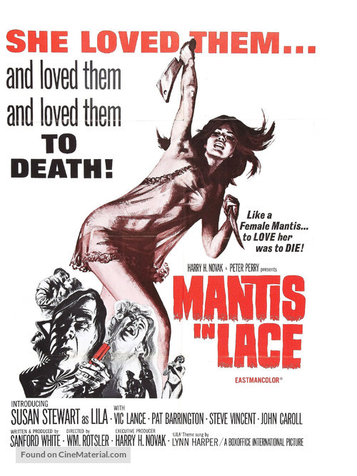 Mantis in Lace - Movie Poster