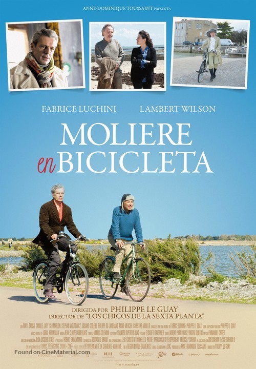 Alceste &agrave; bicyclette - Spanish Movie Poster