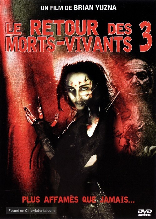 Return of the Living Dead III - French Movie Cover