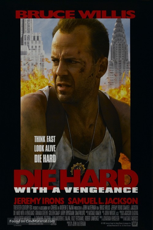 Die Hard: With a Vengeance - Movie Poster