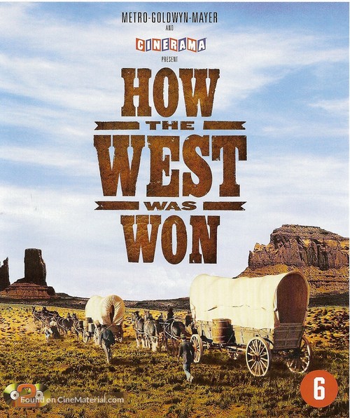 How the West Was Won - Dutch Movie Cover