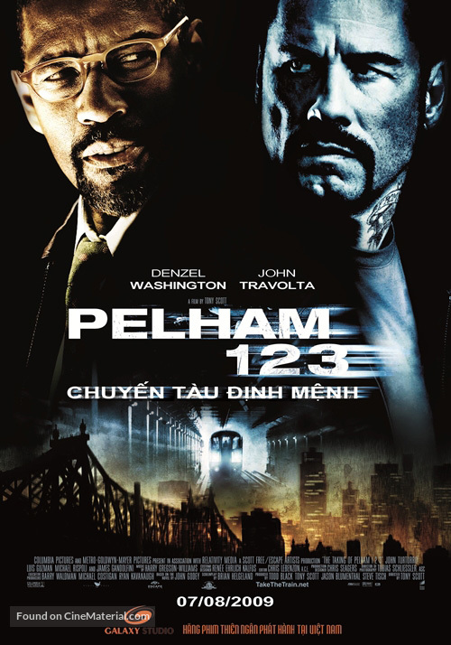 The Taking of Pelham 1 2 3 - Vietnamese Movie Poster