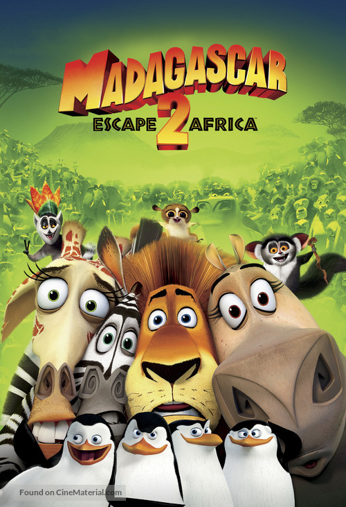 Madagascar: Escape 2 Africa - Movie Poster