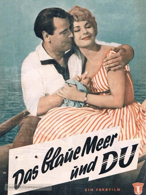 Blaue Meer und Du, Das - German Movie Cover