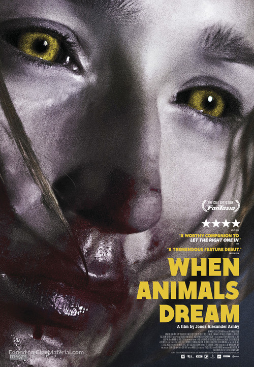 N&aring;r dyrene dr&oslash;mmer - Canadian Movie Poster