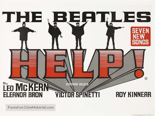 Help! - British Movie Poster