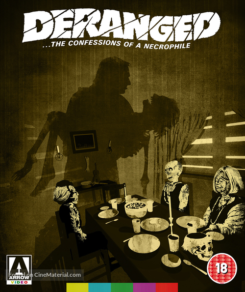 Deranged - British Blu-Ray movie cover