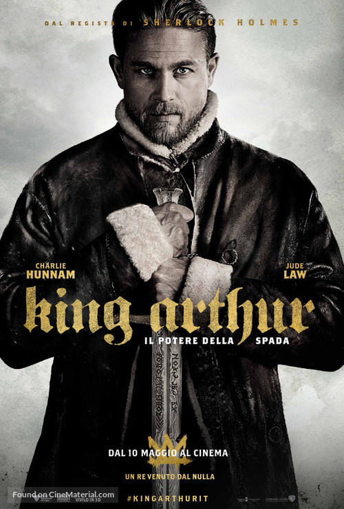 King Arthur: Legend of the Sword - Italian Movie Poster