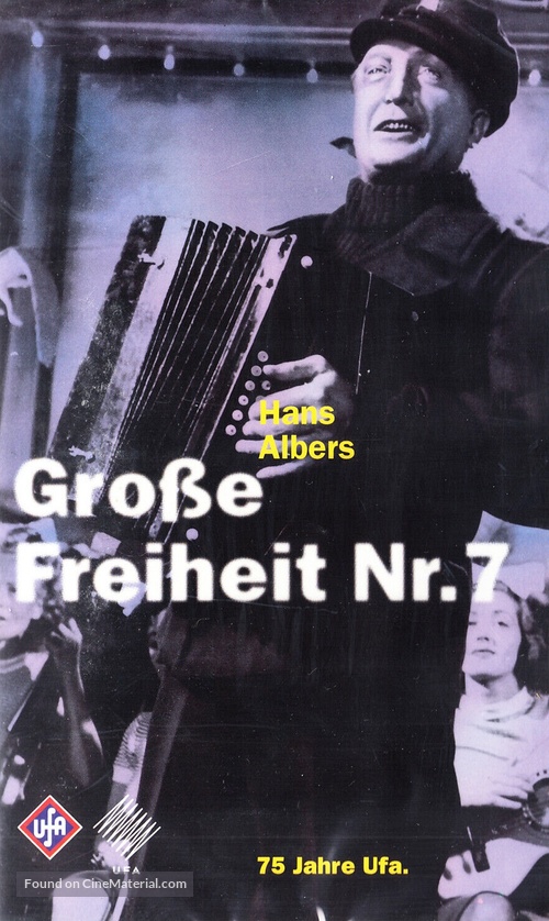 Gro&szlig;e Freiheit Nr. 7 - German VHS movie cover