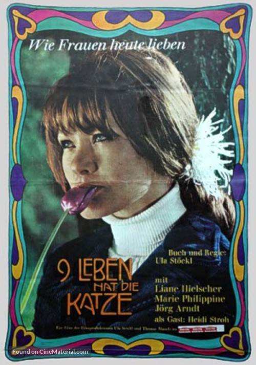 Neun Leben hat die Katze - German Movie Poster