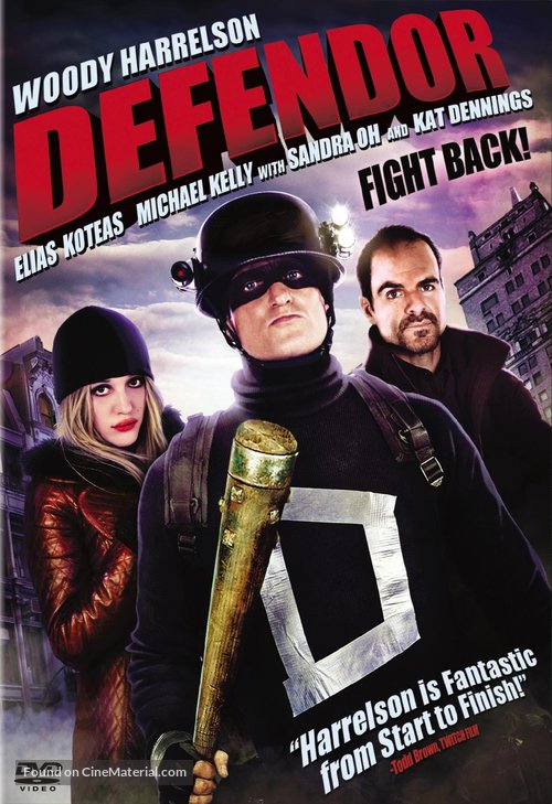 Defendor - DVD movie cover