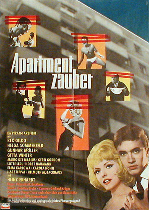 Apartment-Zauber - German Movie Poster