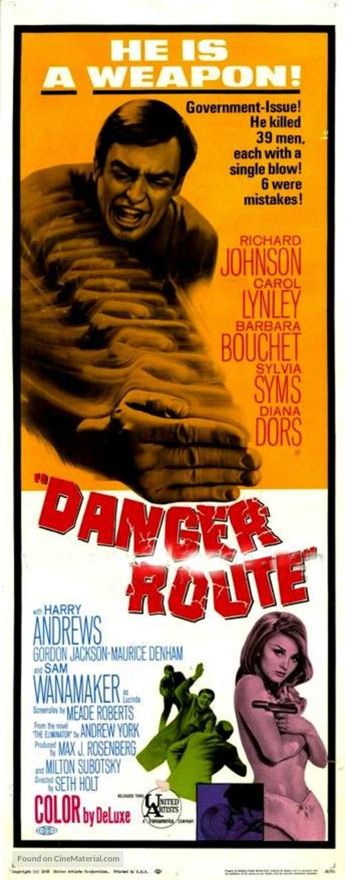 Danger Route - Movie Poster