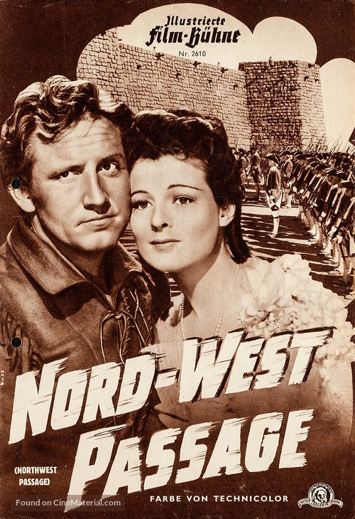 Northwest Passage - German poster