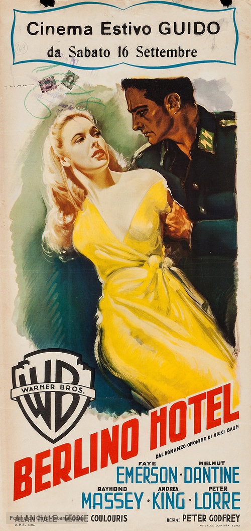 Hotel Berlin - Italian Movie Poster