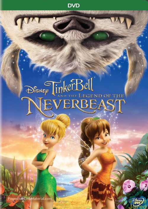 Tinker Bell and the Legend of the NeverBeast - DVD movie cover