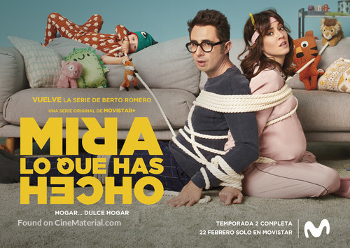 &quot;Mira lo que has hecho&quot; - Spanish Movie Poster