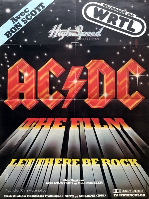 AC/DC: Let There Be Rock - French Movie Poster