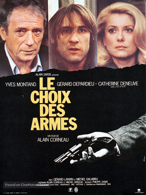 Le choix des armes - French Movie Poster