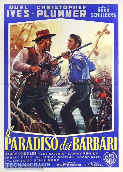 Wind Across the Everglades - Italian Movie Poster