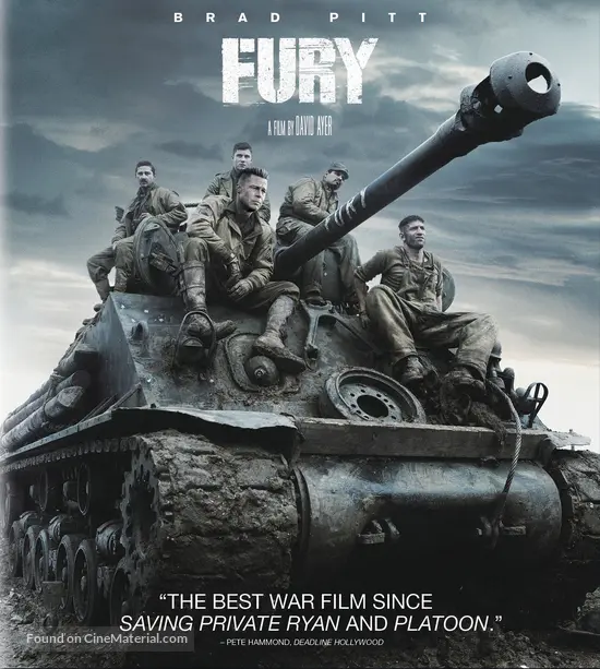Fury (2014) movie cover