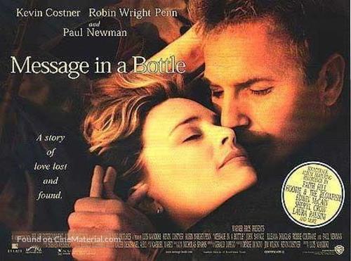 Message in a Bottle - British Movie Poster