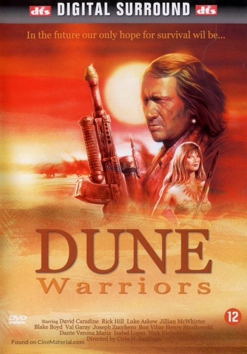 Dune Warriors - Dutch DVD movie cover