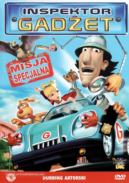 Inspector Gadget&#039;s Biggest Caper Ever - Polish Movie Cover